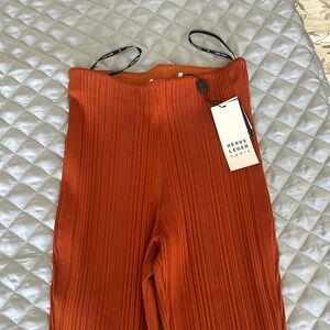 Herve Leger Paris Rust Pants